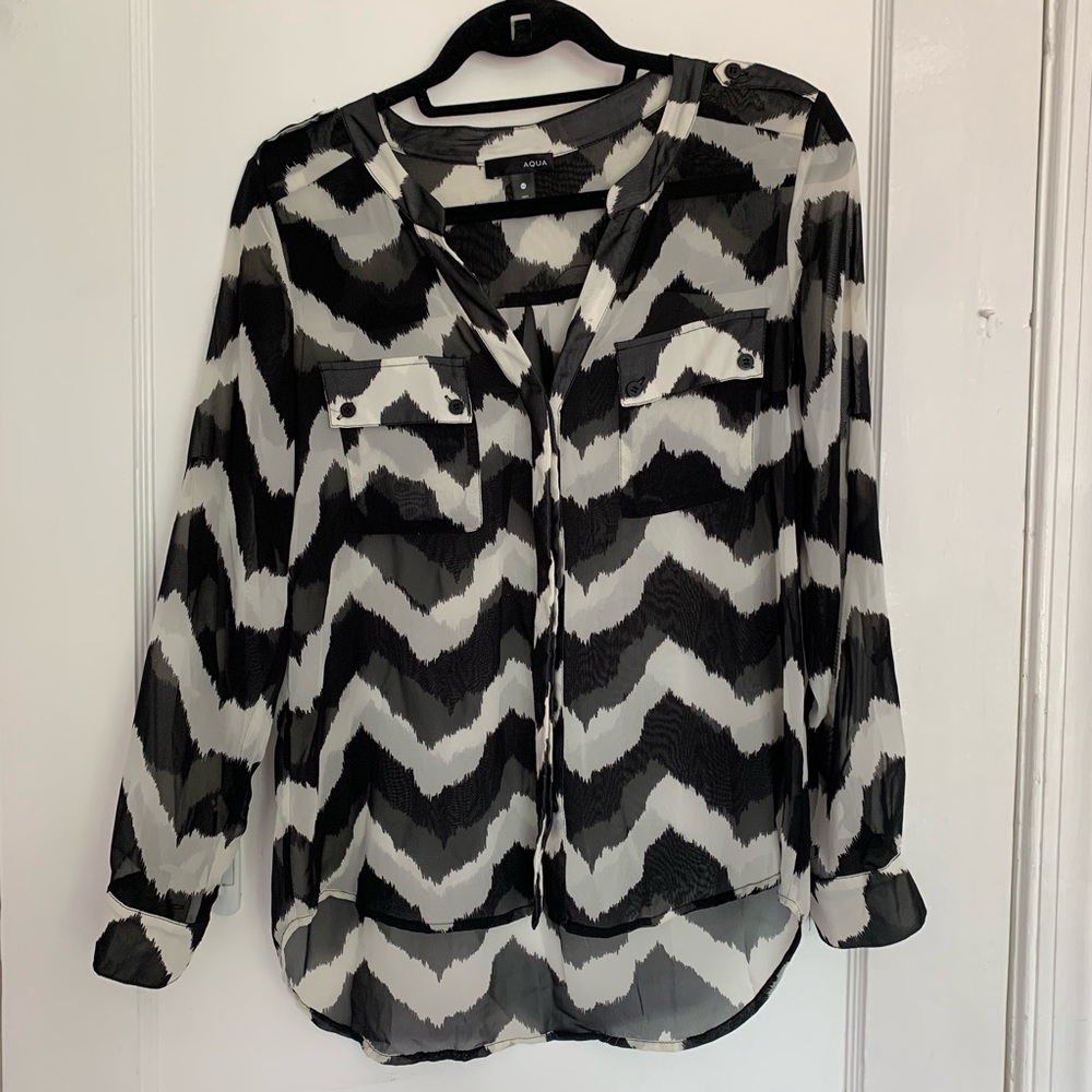 Aqua Blouse